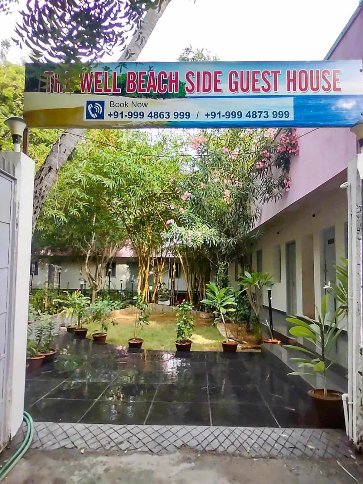 The Well Beach Side Guest House Auroville Eksteriør billede